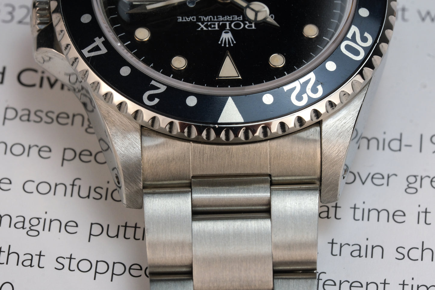 1984 Rolex GMT Master II, ref 16760