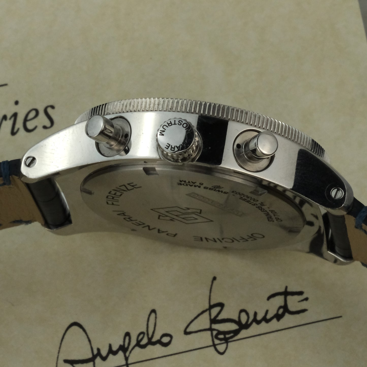 2017 Panerai Mare Nostrum | PAM00716 | With papers + extra strap