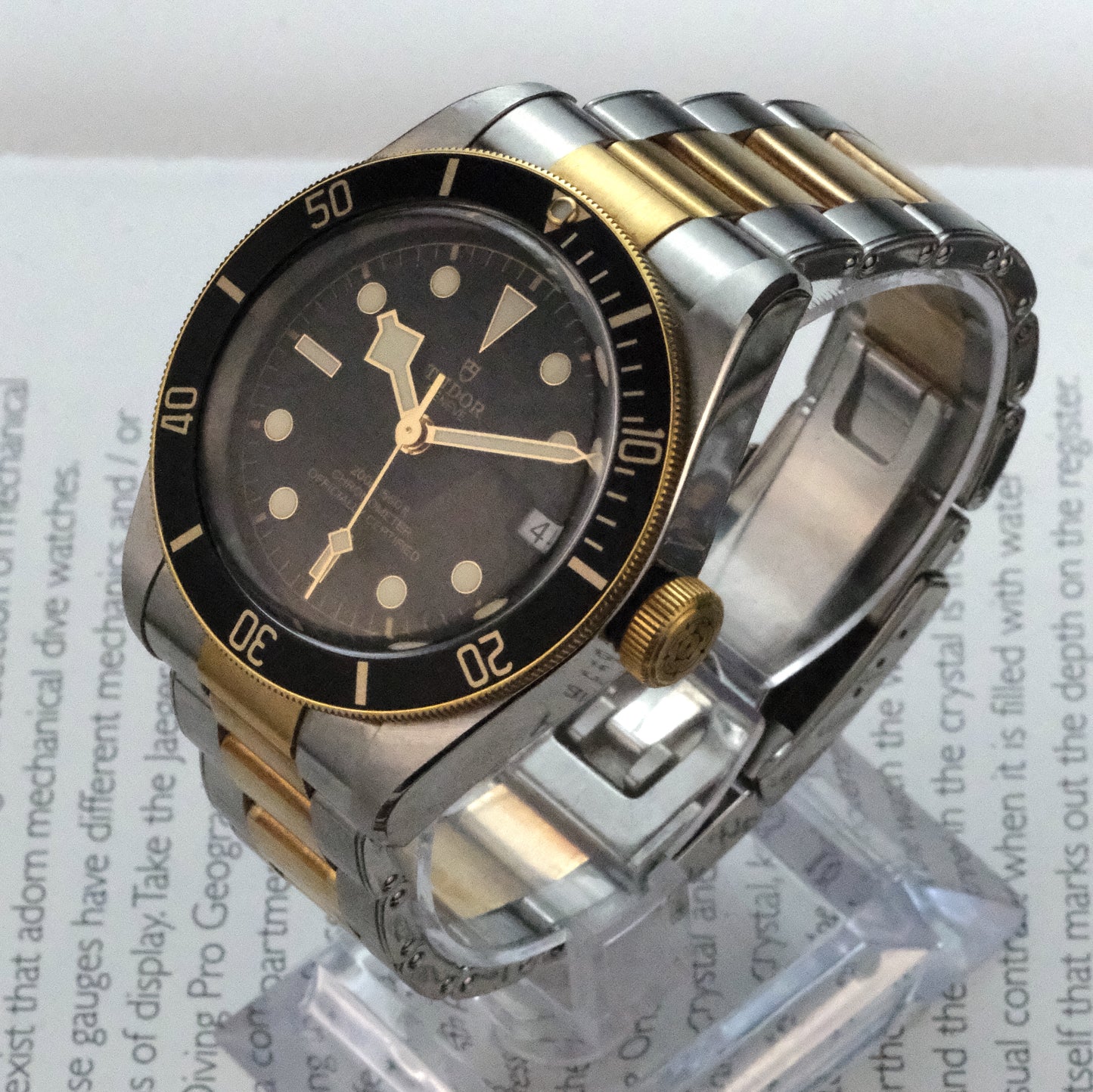 2019 Tudor Black Bay S&G 79733N with card