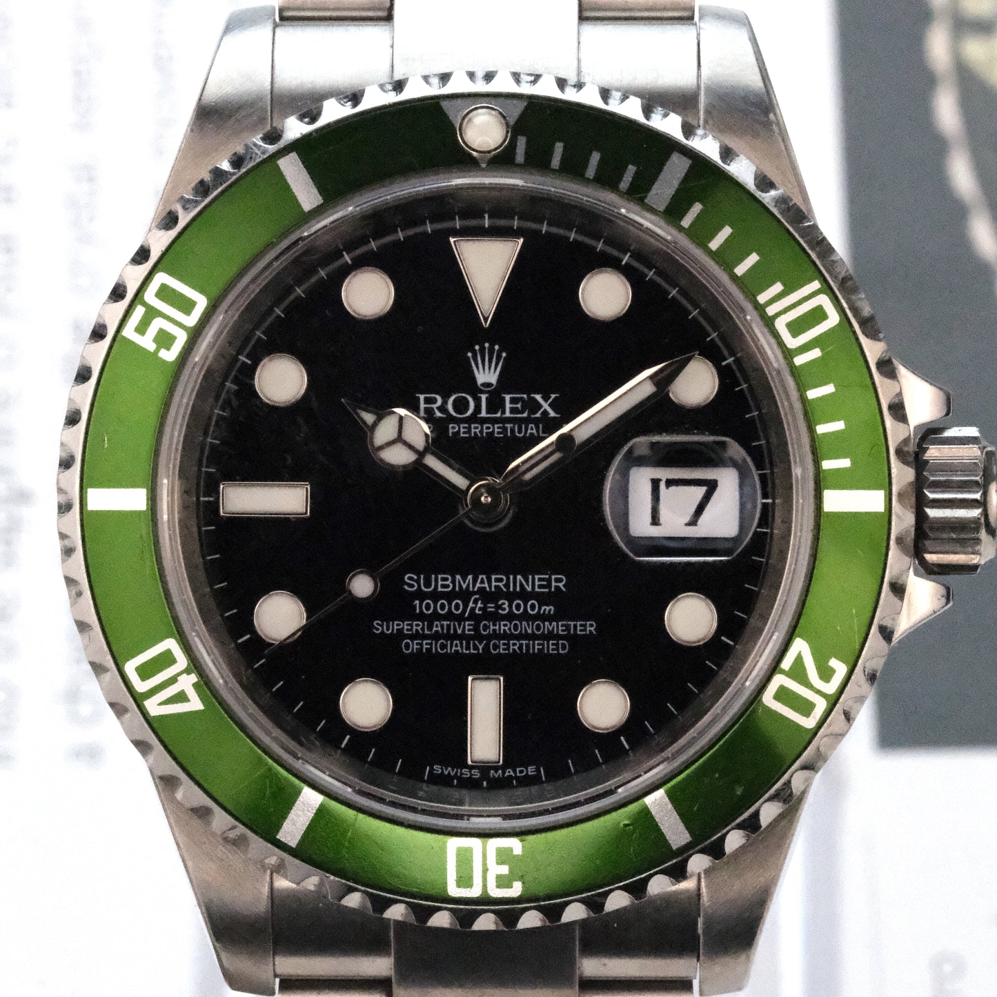 Rolex "Kermit" 16610LV Submariner