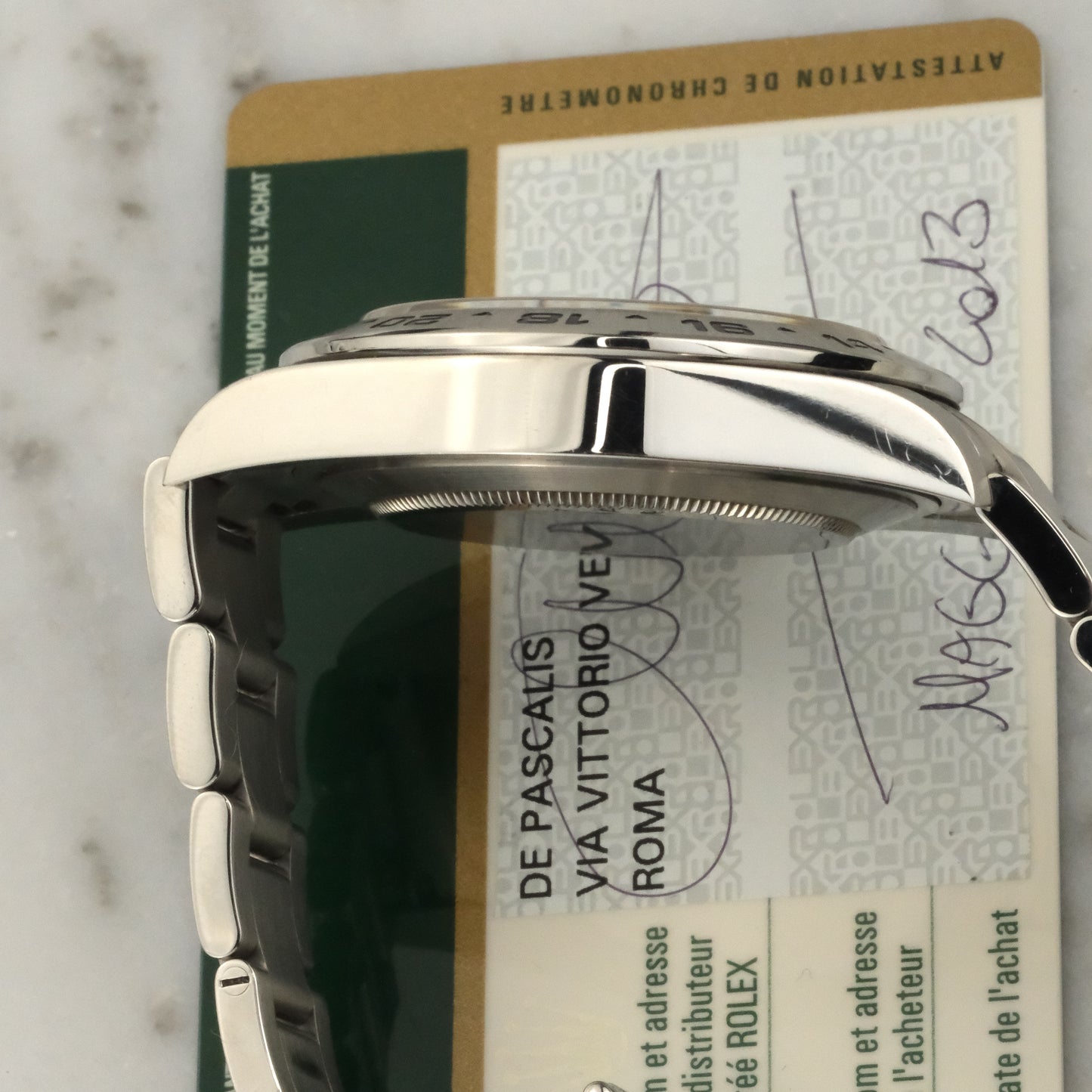 2013 Rolex Explorer II Black Dial | 216570 | With Card