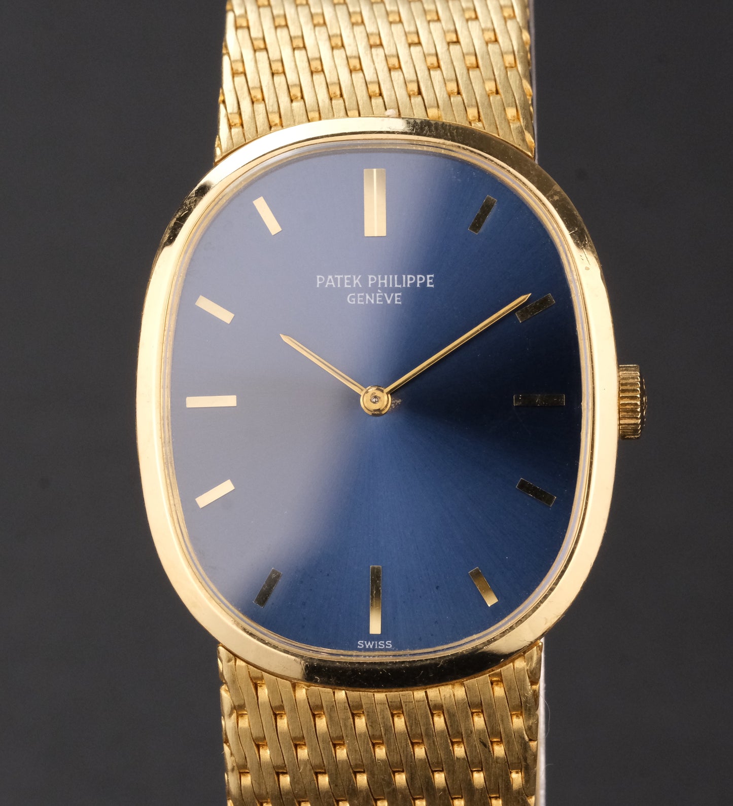 1990's Patek Philippe Golden Ellipse 3748, 18k