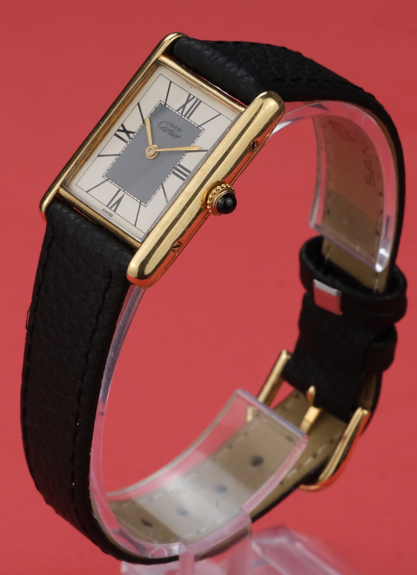 1990's Cartier Tank Must, Large Roman Dial