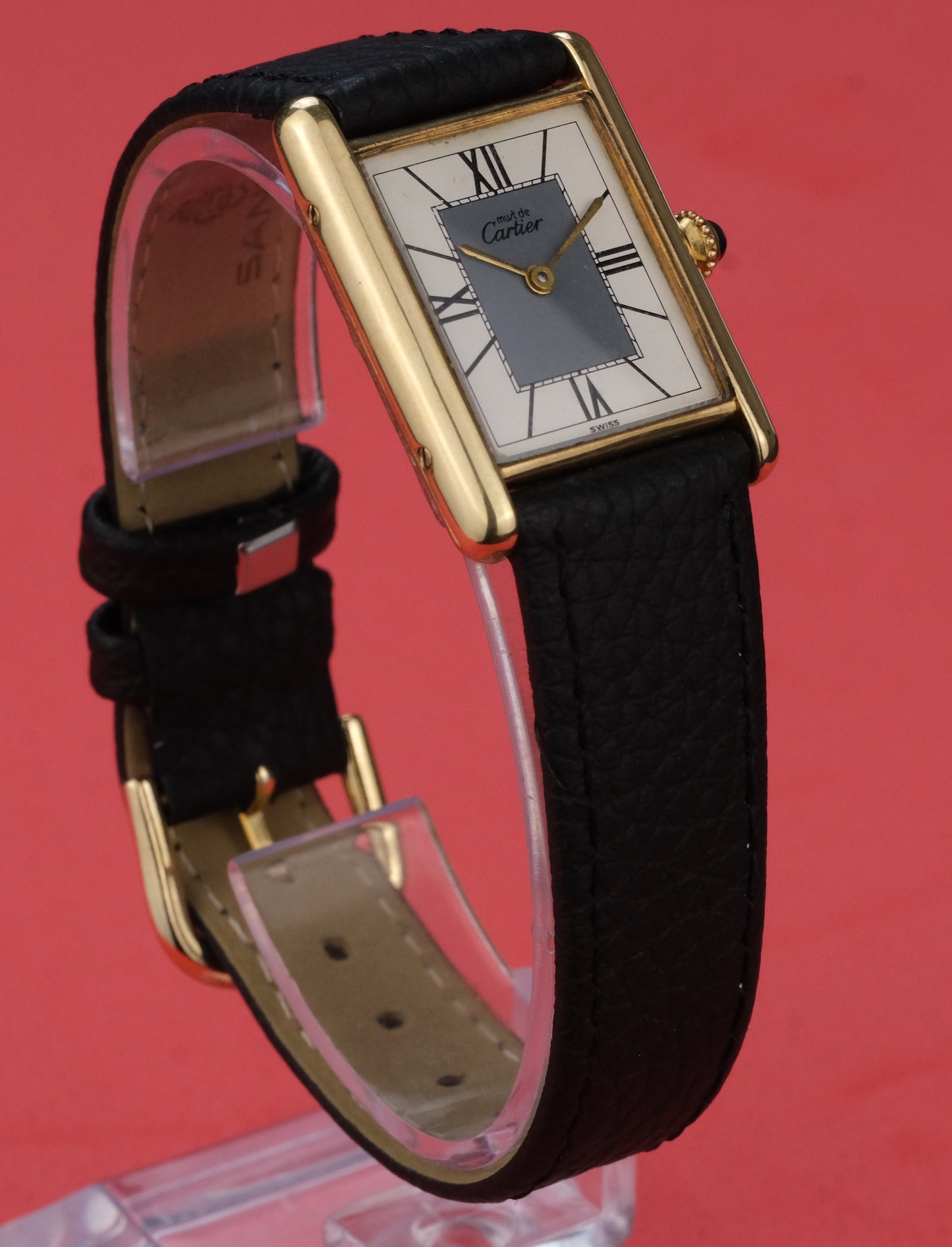 1990's Cartier Tank Must, Large Roman Dial