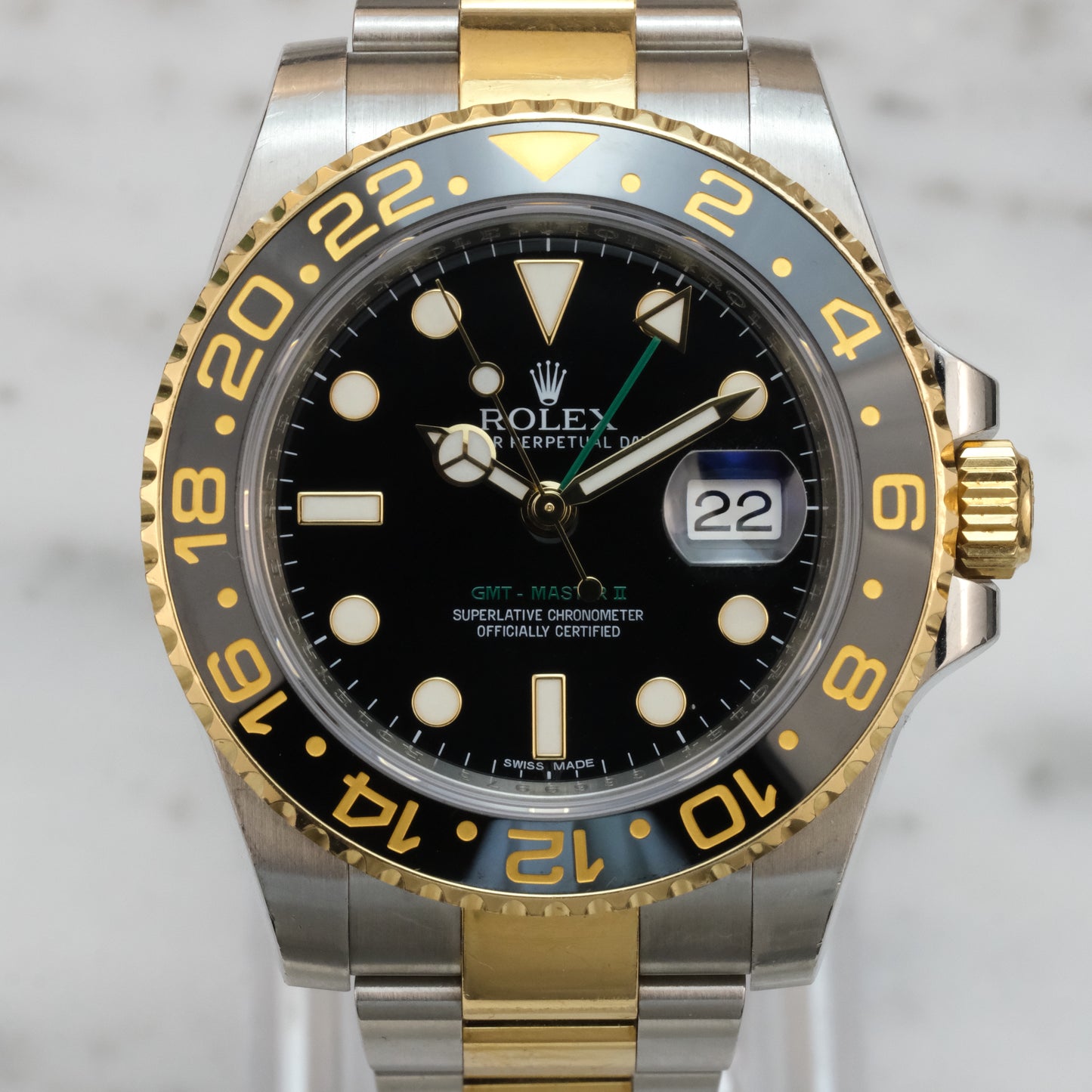 Circa 2012 Rolex GMT Master II 116713LN with books