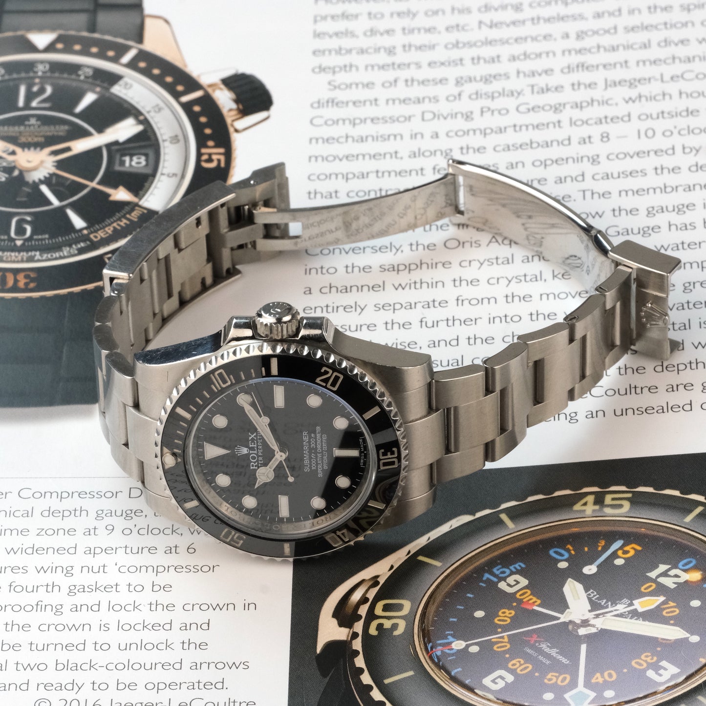 2015 Rolex 114060 Submariner with card and booklet