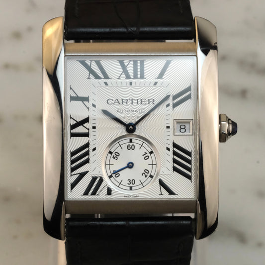 Cartier Tank MC White Dial W5330003 with box