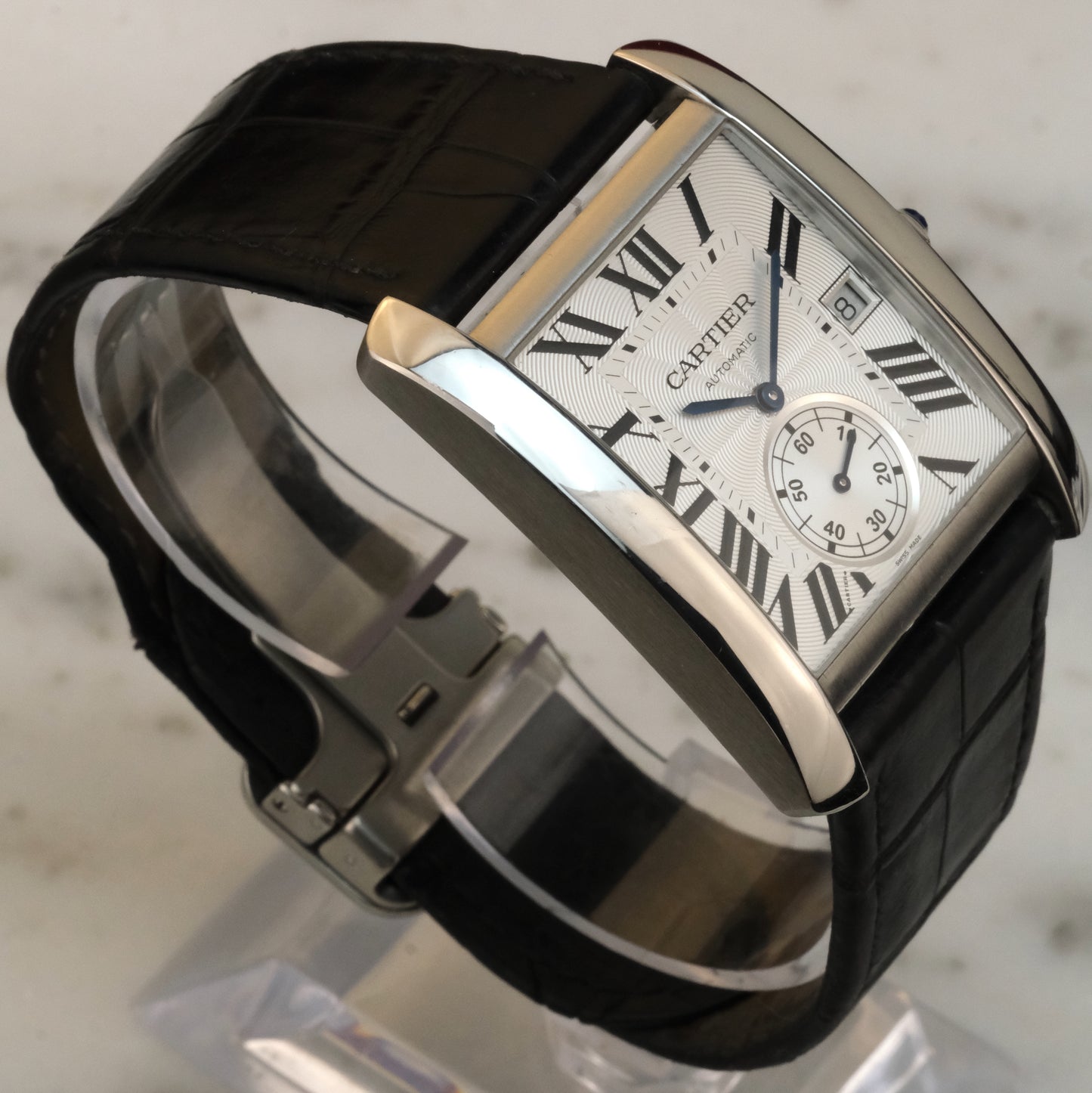 Cartier Tank MC White Dial W5330003 with box
