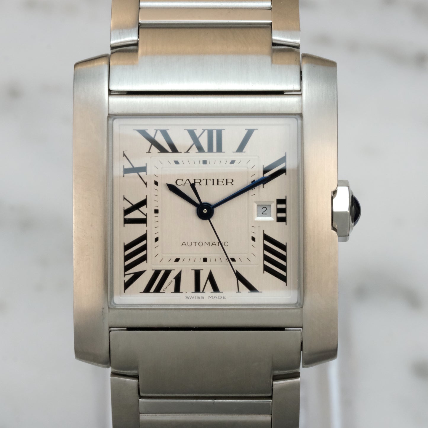 2023 Cartier Tank Française WSTA0067 with card