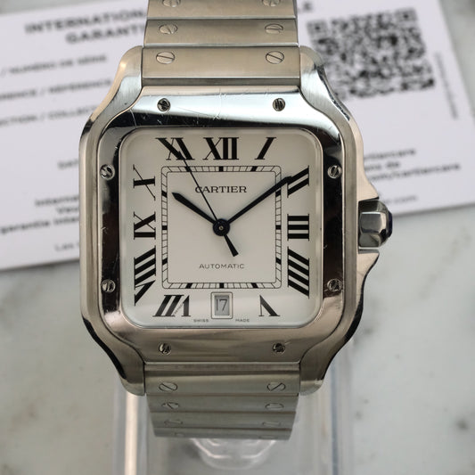 Santos de Cartier Large | WSSA0018 | Full kit sans leather strap