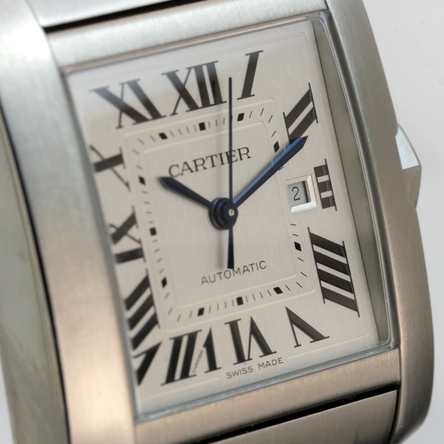 2023 Cartier Tank Française WSTA0067 with card