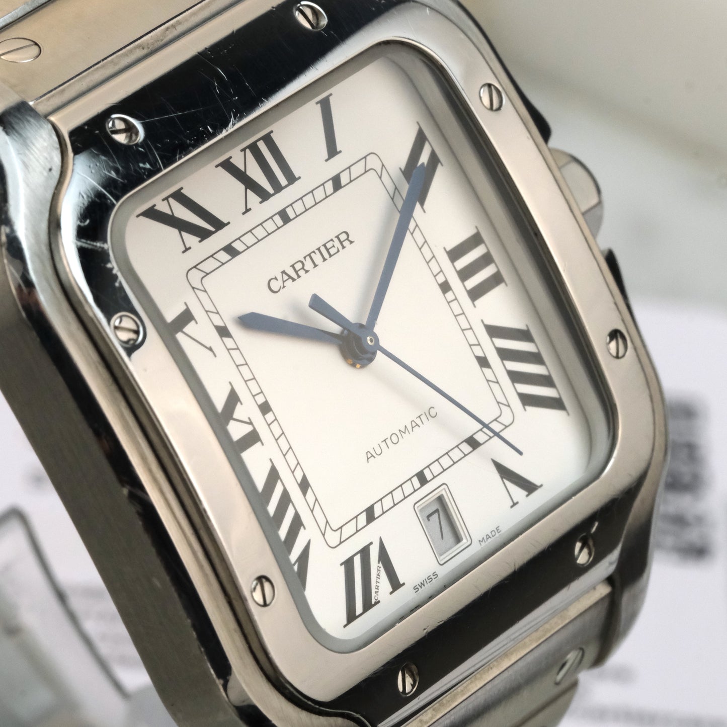 Santos de Cartier Large | WSSA0018 | Full kit sans leather strap