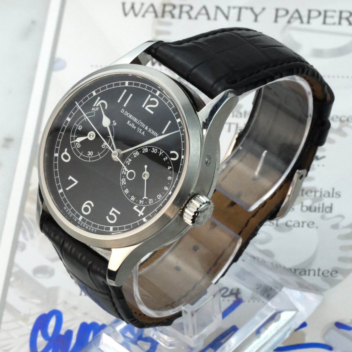 2024 D. Dornblüth & Sohn Power Reserve/Date | 99.5 | Full Set