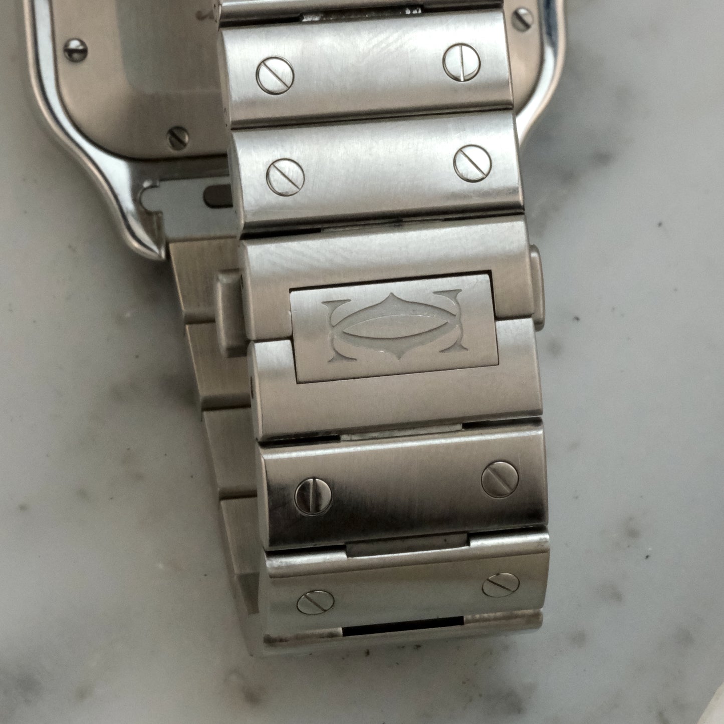 Santos de Cartier Large | WSSA0018 | Full kit sans leather strap