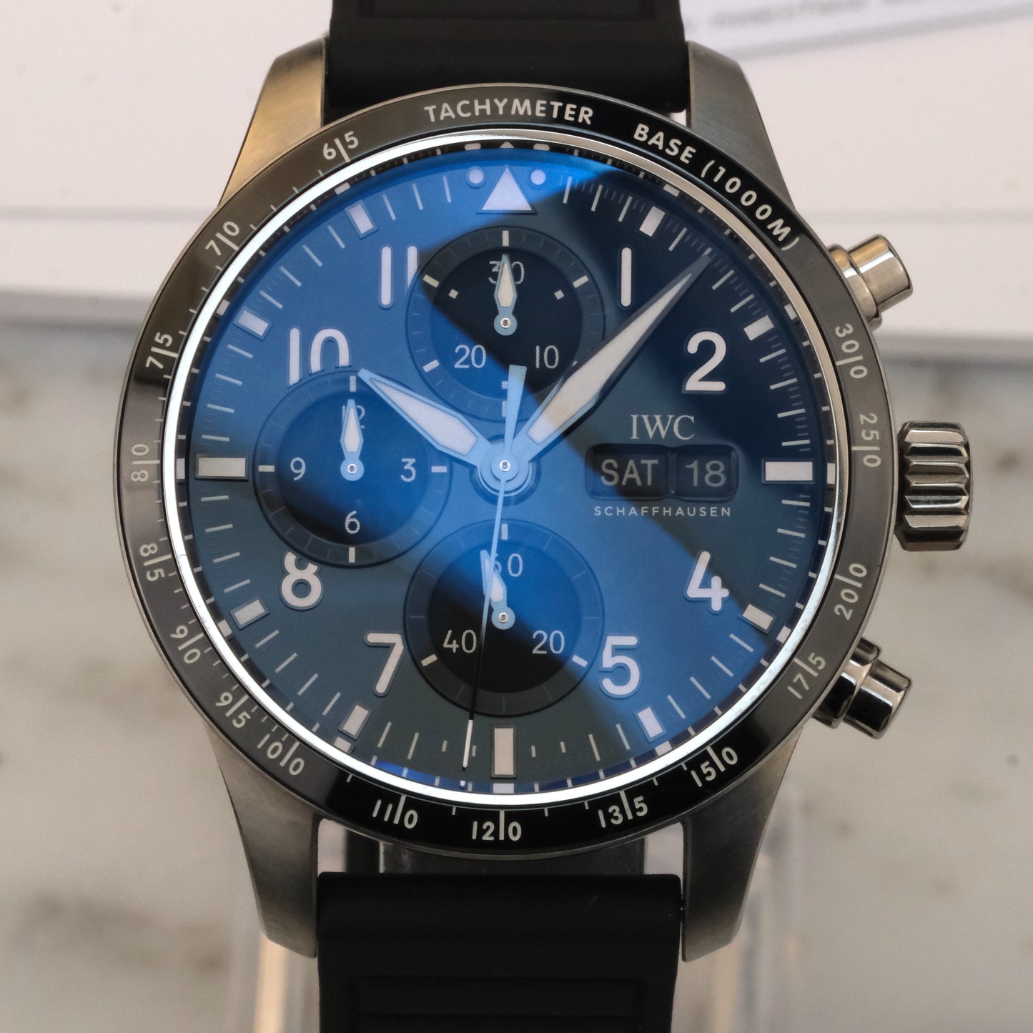 2024 IWC Pilot’s Watch Performance Chronograph 41 AMG IW388305, full set