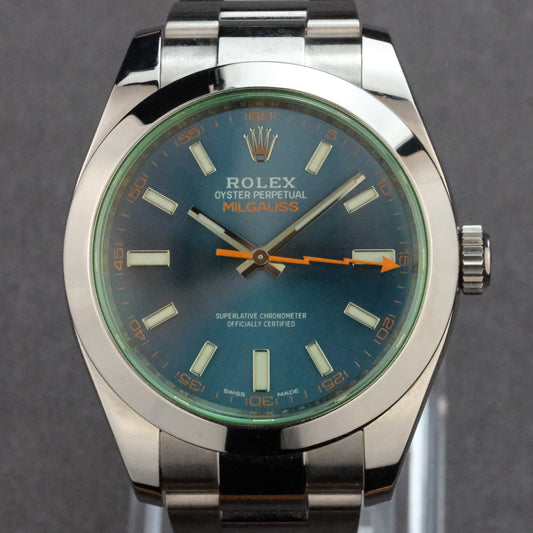 Rolex Milgauss 116400GV Z-Blue