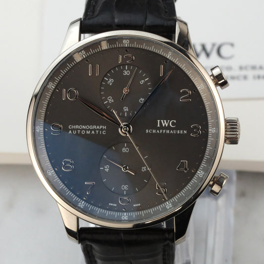 2007 IWC Portugieser Chronograph White Gold | IW371431 | Full set
