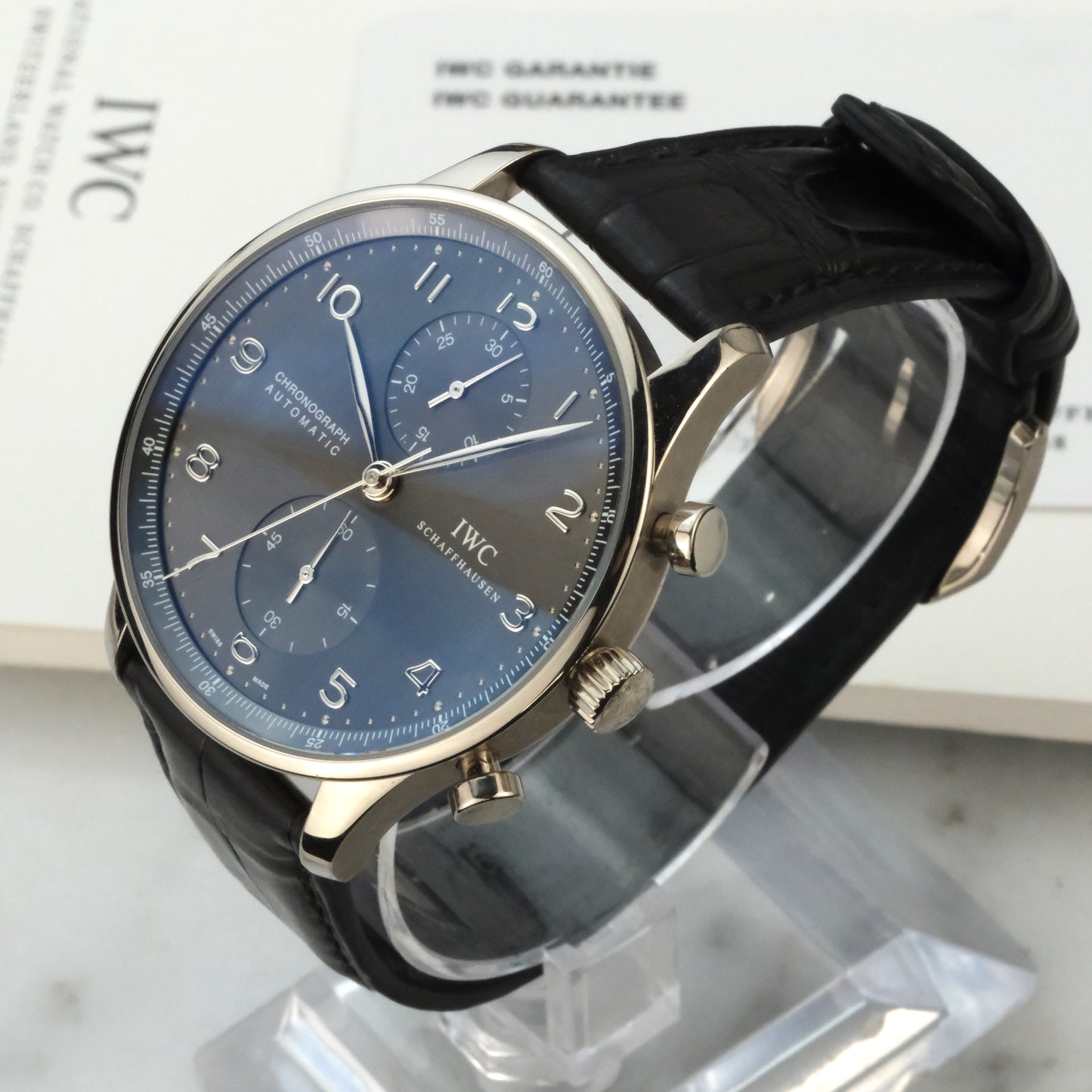 2007 IWC Portugieser Chronograph White Gold | IW371431 | Full set