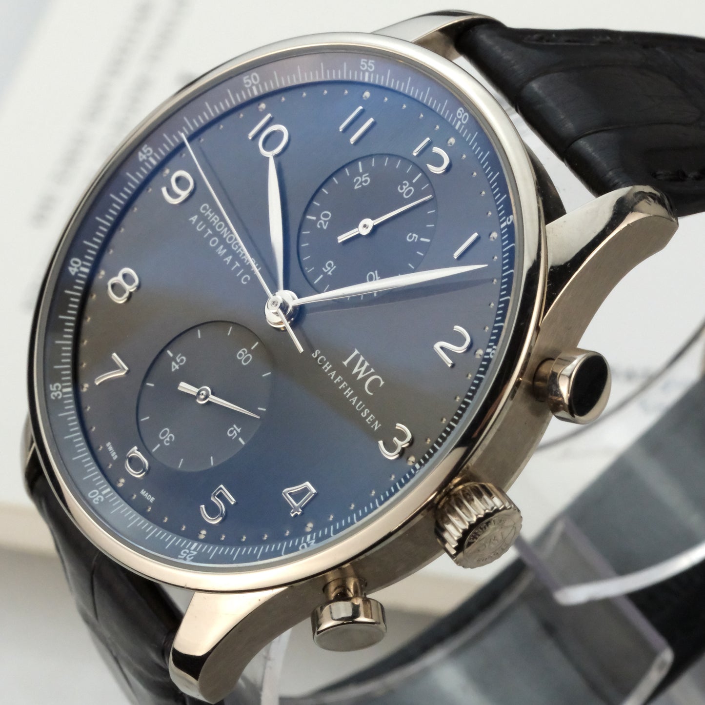 2007 IWC Portugieser Chronograph White Gold | IW371431 | Full set