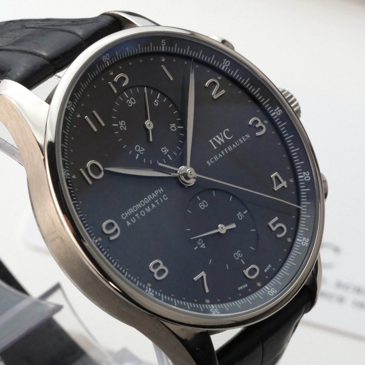 2007 IWC Portugieser Chronograph White Gold | IW371431 | Full set