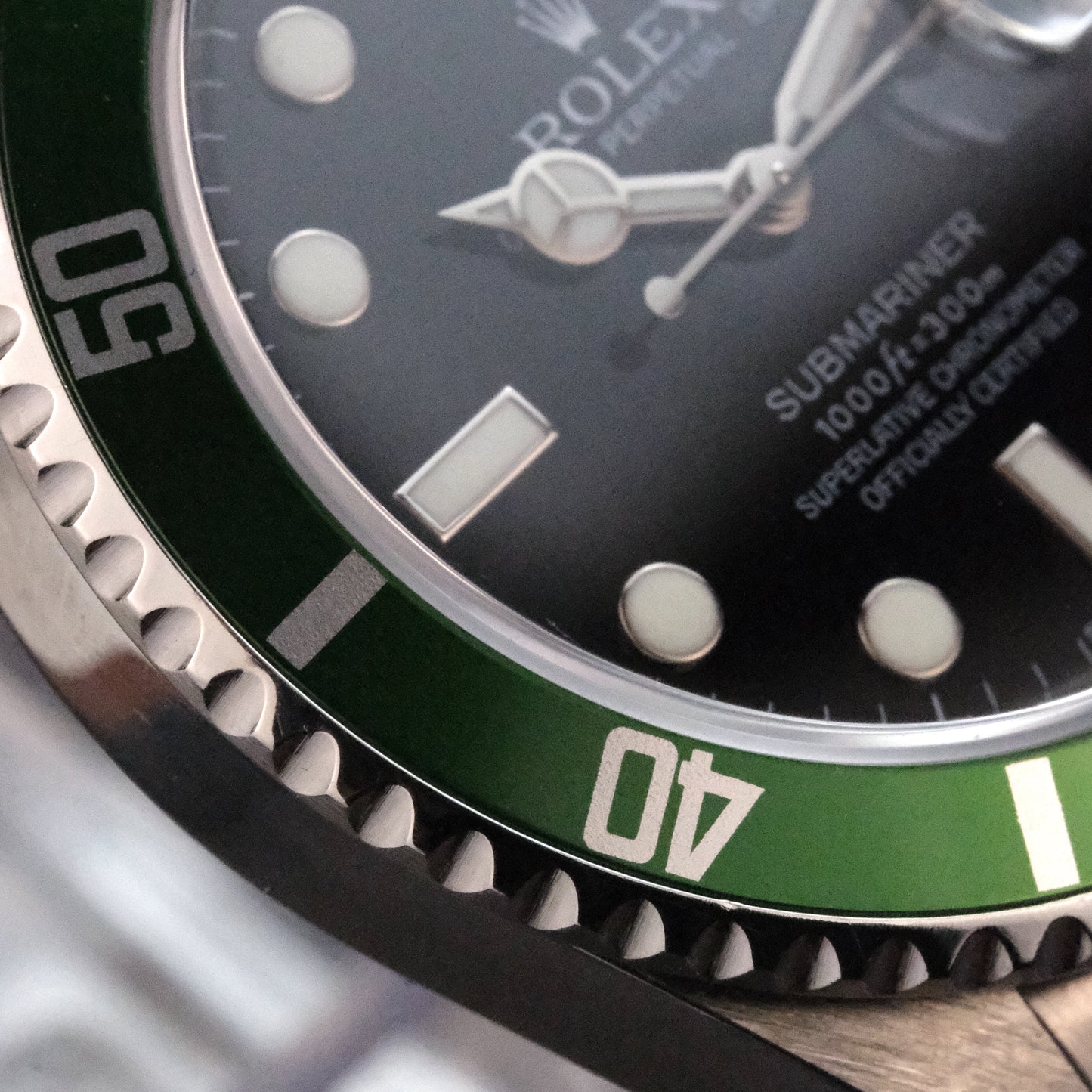 Rolex "Kermit" 16610LV Submariner