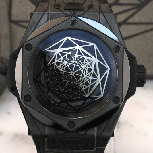 2017 Hublot Sang Bleu Big Bang Unico 415.CX.1114.VR.MXM17 Limited Edition of 200 | with papers