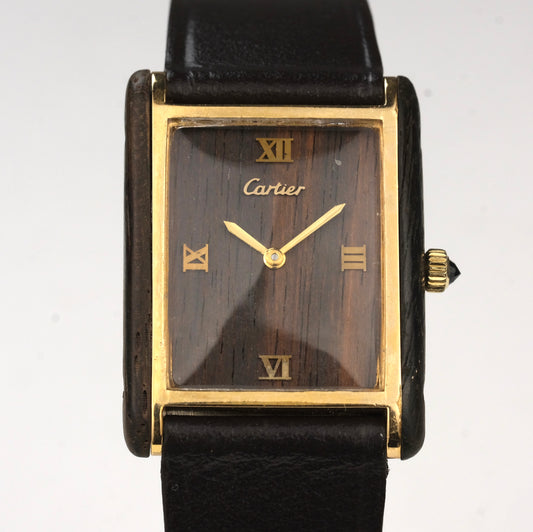 1976/77 Cartier Tank La Nature Palisandre De Rio, ref 21611