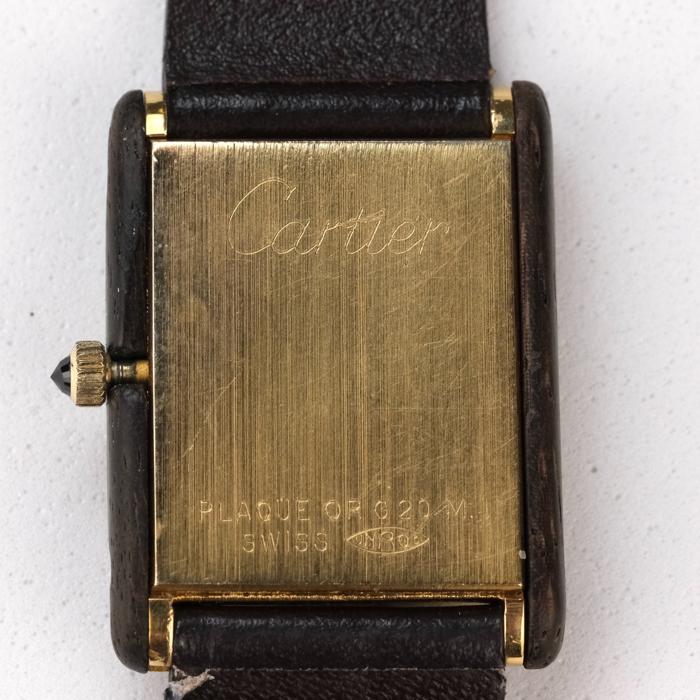 1976/77 Cartier Tank La Nature Palisandre De Rio, ref 21611