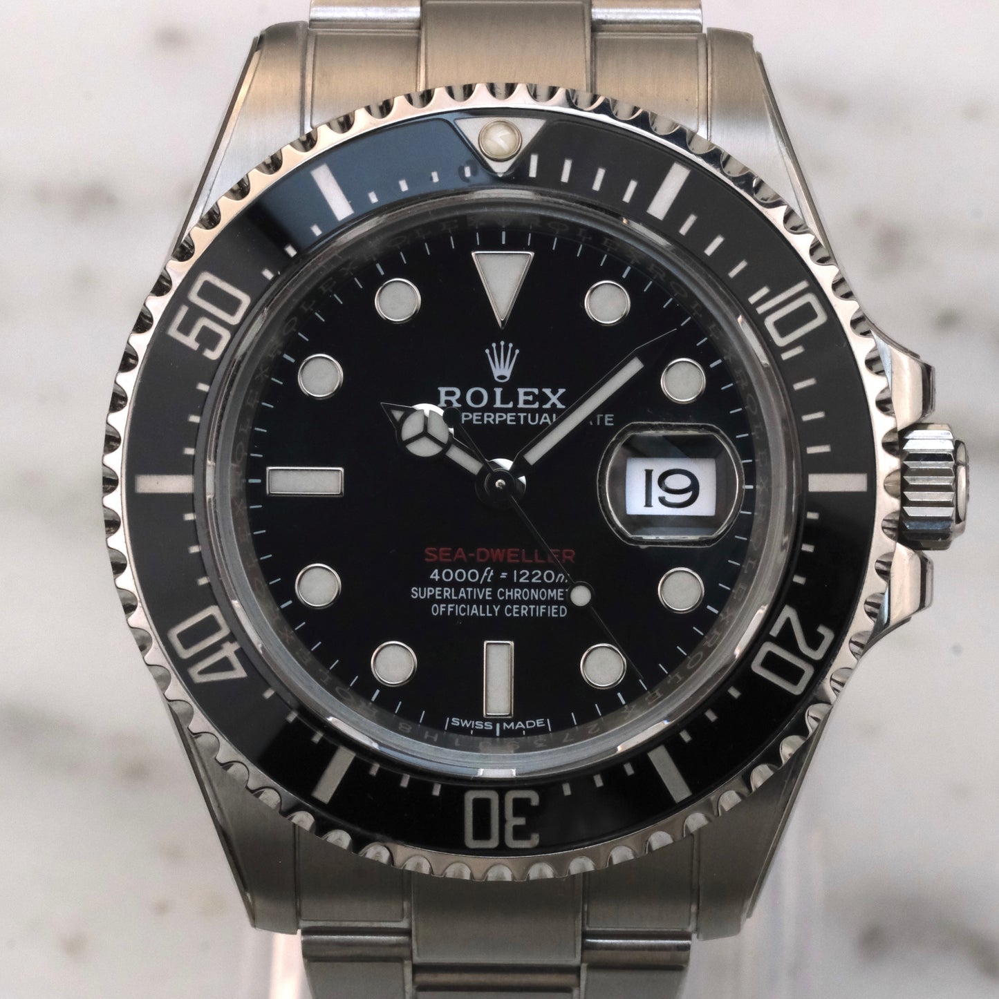 Rolex Sea-Dweller 126600, 10 links, watch only