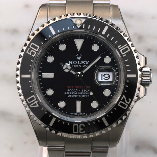 Rolex Sea-Dweller 126600, 10 links, watch only