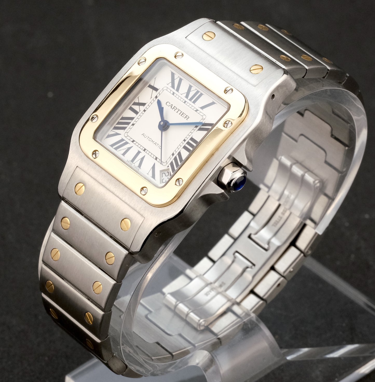 2000's Cartier Santos Galbée XL Two Tone, ref 2823