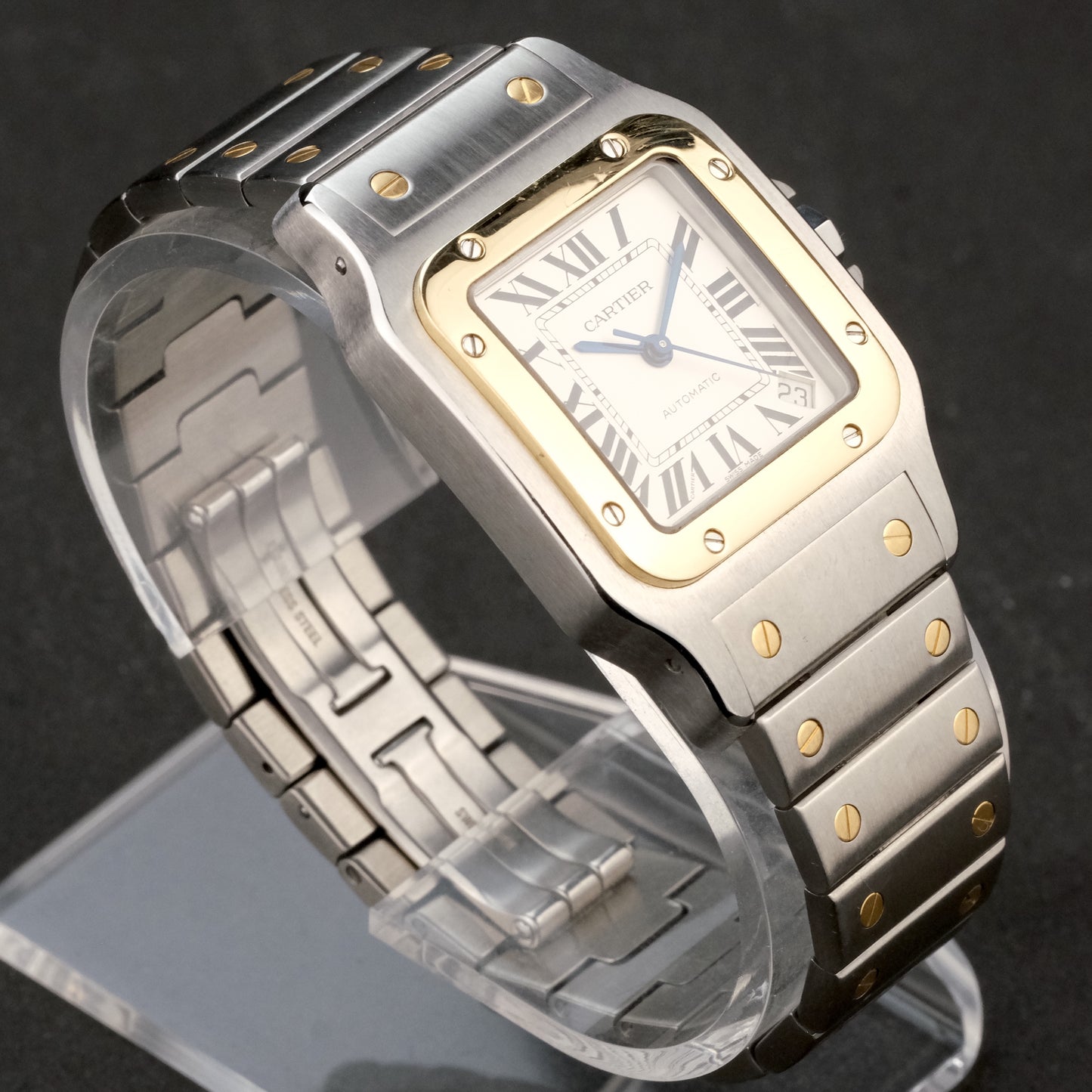 2000's Cartier Santos Galbée XL Two Tone, ref 2823