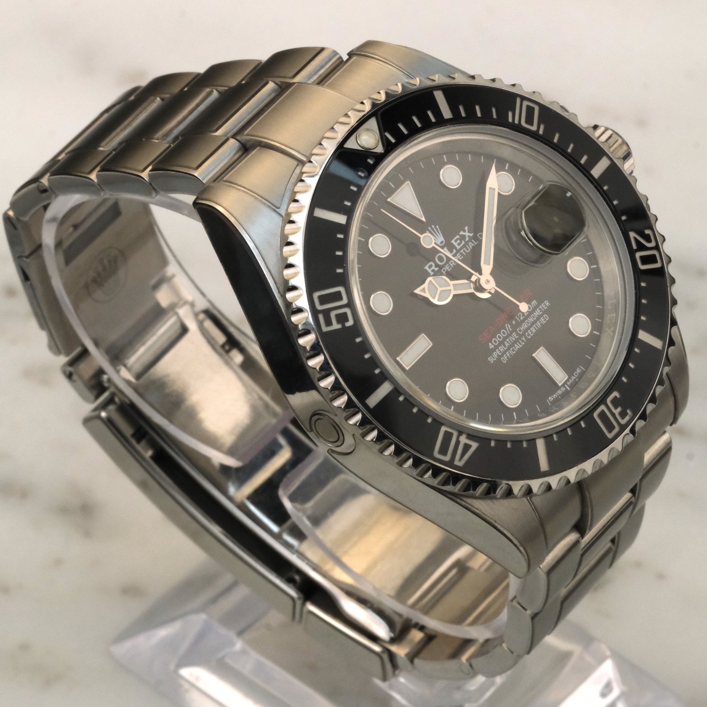Rolex Sea-Dweller 126600, 10 links, watch only