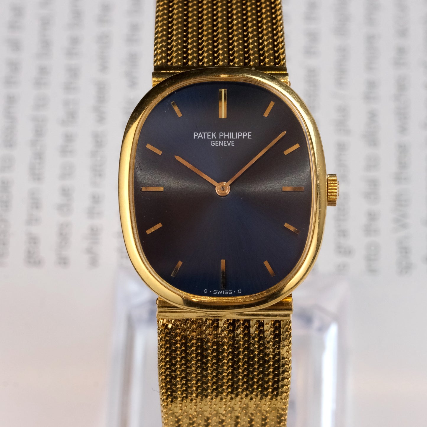 1970's Patek Philippe Golden Ellipse 3648