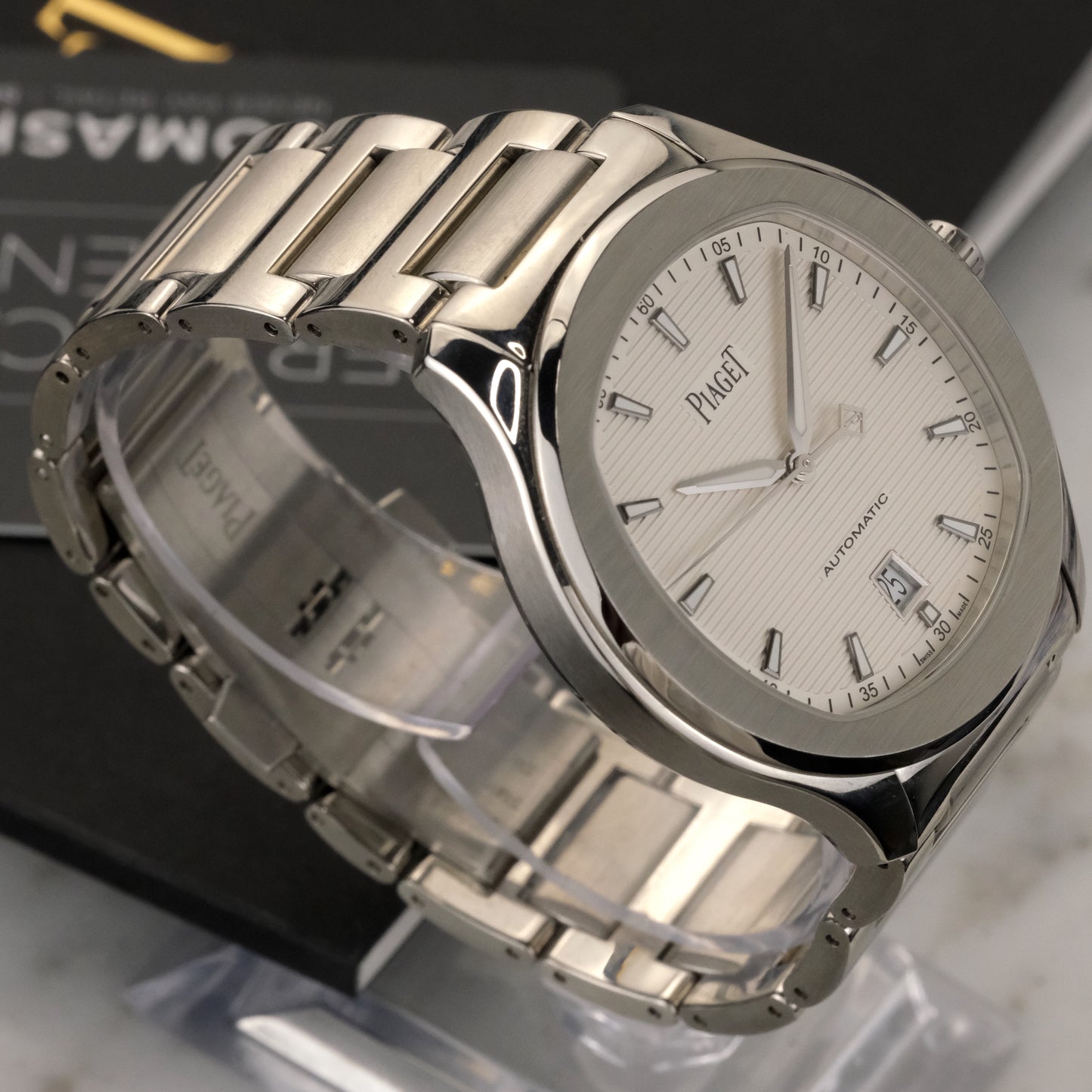 Piaget Polo S White Dial | G0A41001 | Box and Jomashop Card