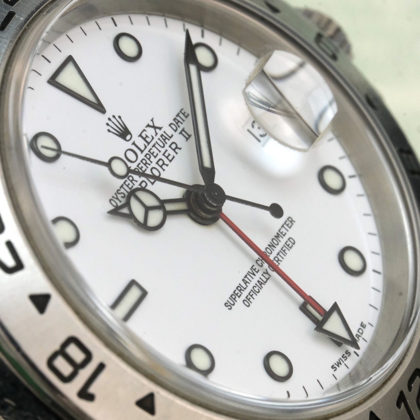 2001 Rolex Explorer II 16570 White Dial | Full Set