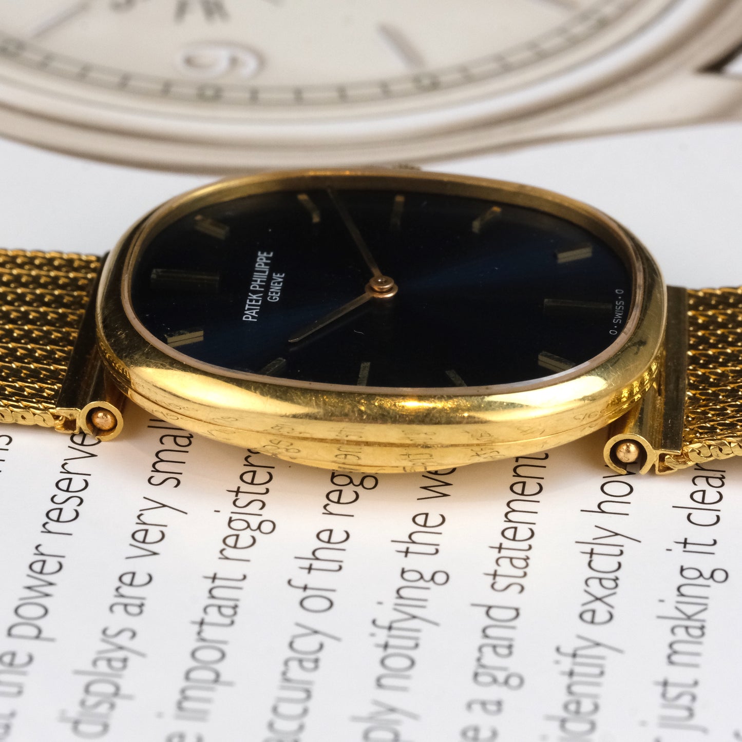 1970's Patek Philippe Golden Ellipse 3648