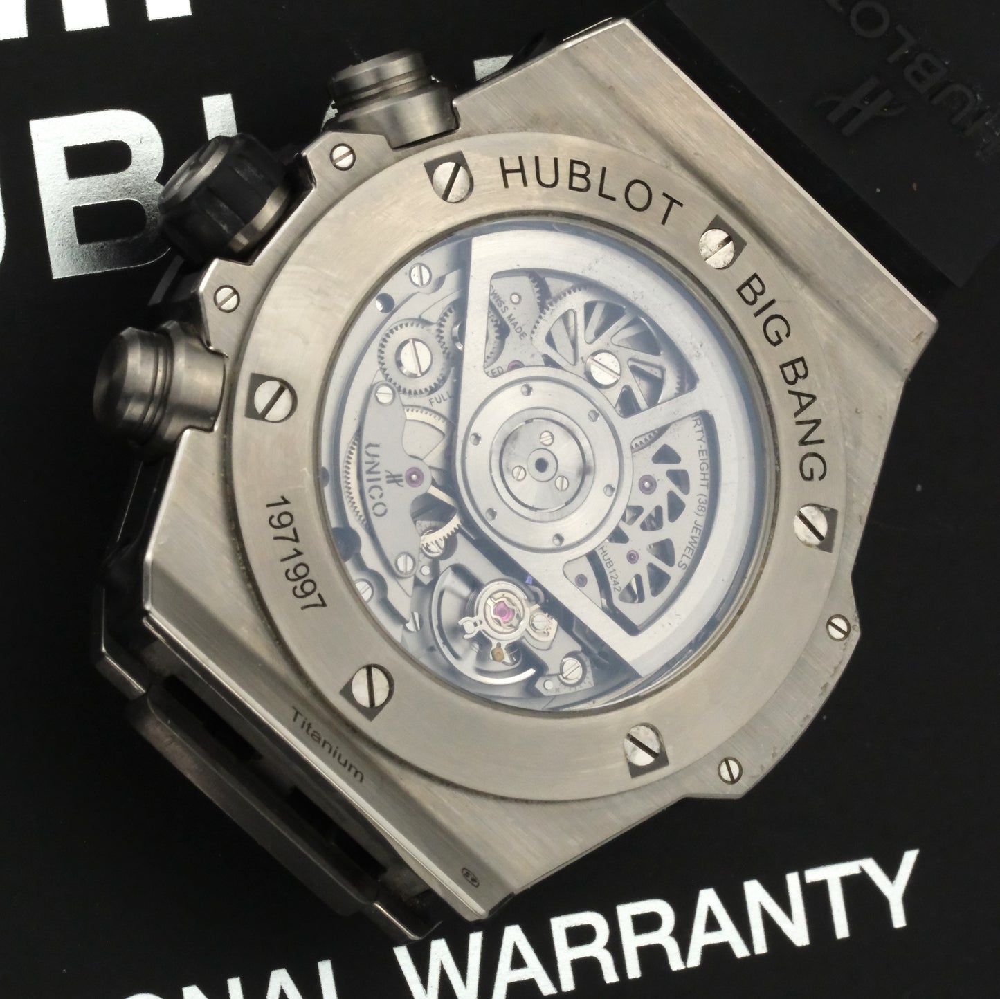 2016 Hublot Big Bang Unico Titanium Ceramic | 411.NM.1170.RX | Box and Papers
