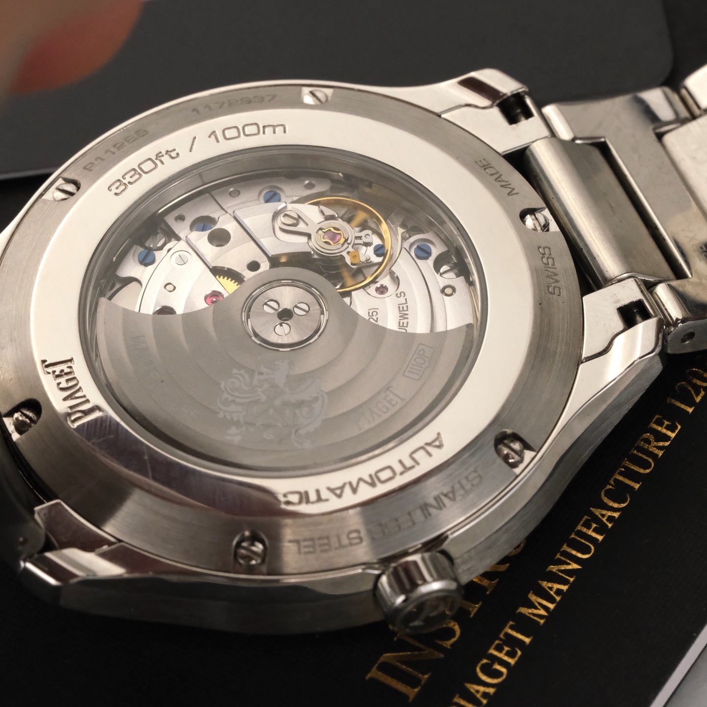 Piaget Polo S White Dial | G0A41001 | Box and Jomashop Card