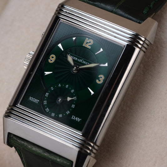 2002 Jaeger-LeCoultre Reverso Duo Serie Premier Ref. 270.8.54 Green Japan Edition