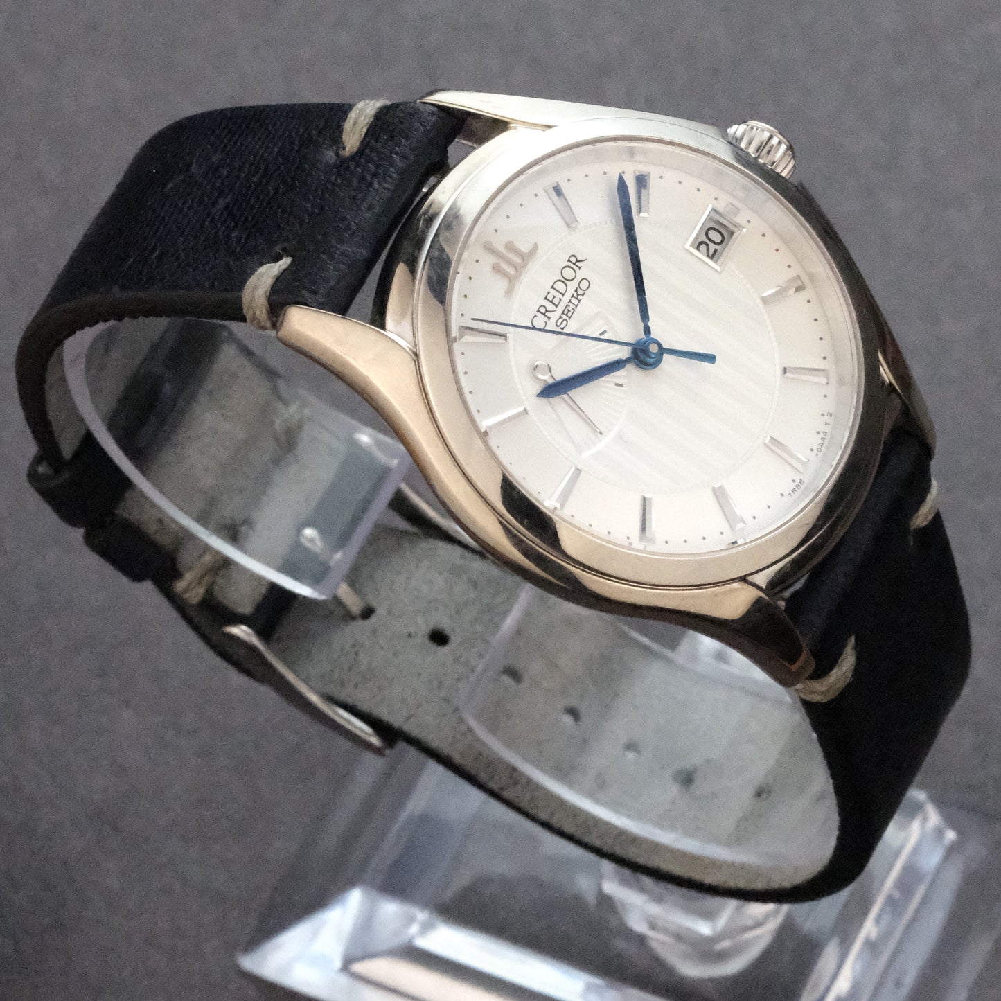 2003 Credor GBLH999 White Gold Early Spring Drive with Original Papers