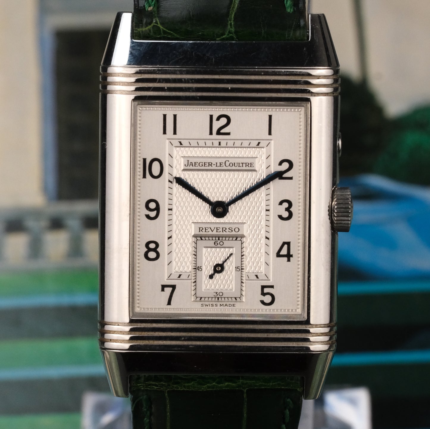 2002 Jaeger-LeCoultre Reverso Duo Serie Premier Ref. 270.8.54 Green Japan Edition