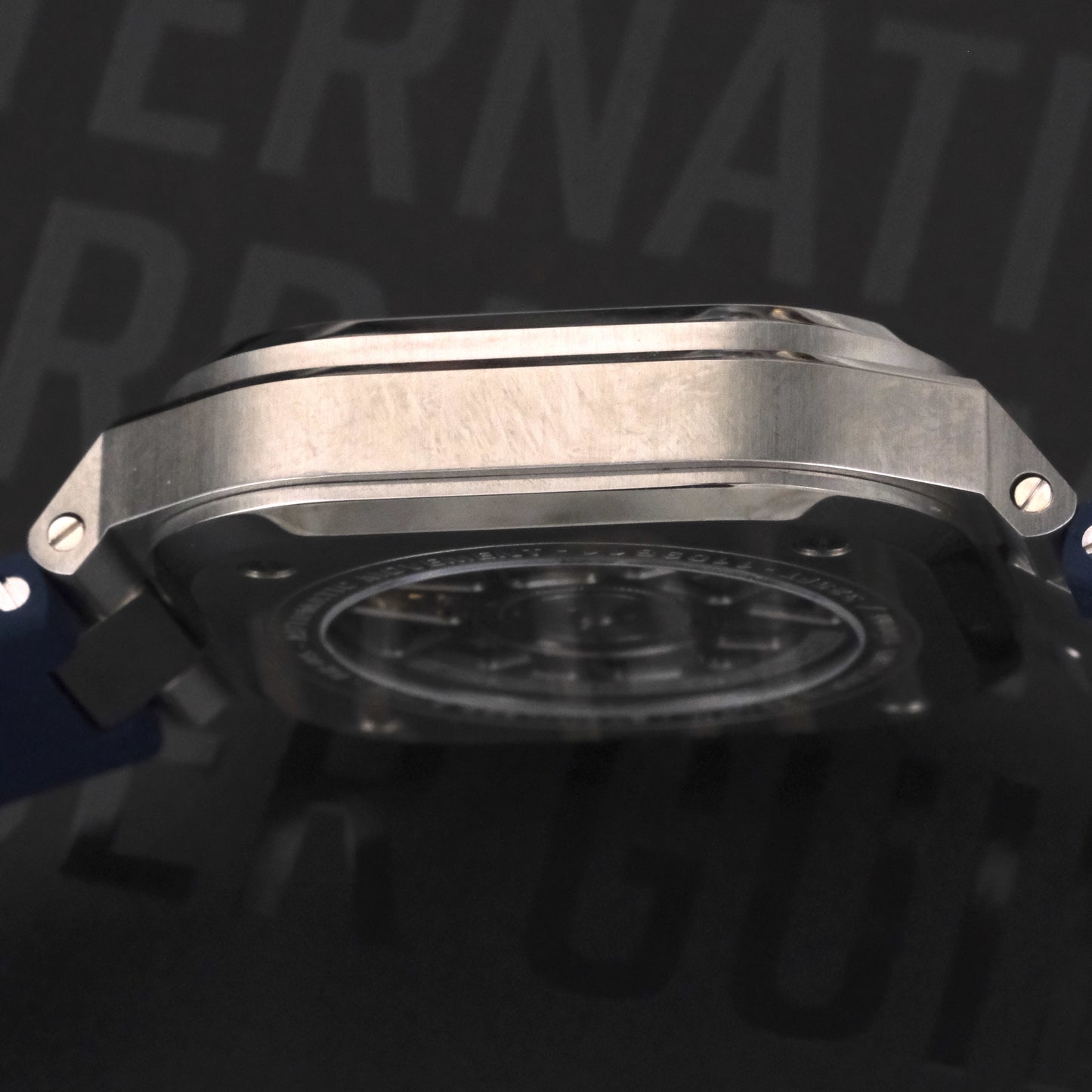 Bell & Ross BR05 Blue Dial Rubber Strap | BR05A-BLU-ST/SRB | Box & Papers