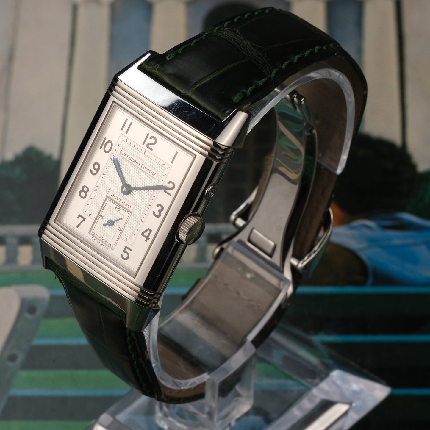 2002 Jaeger-LeCoultre Reverso Duo Serie Premier Ref. 270.8.54 Green Japan Edition