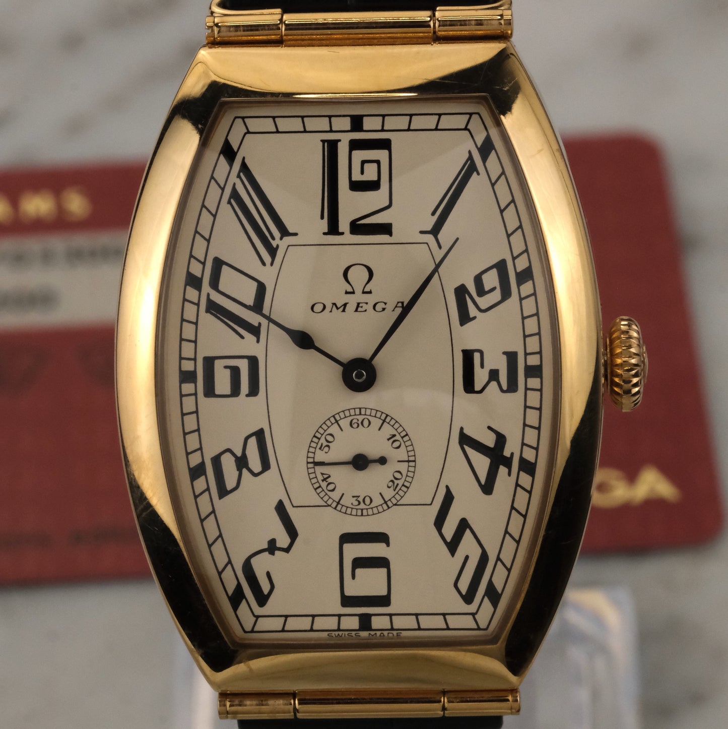 Omega Museum Petrograd 1915 | 5703.30.01 | Box & Pictogram Card