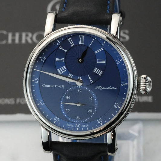 2017 Chronoswiss Sirius Regulator | CH8723-BL | Papers