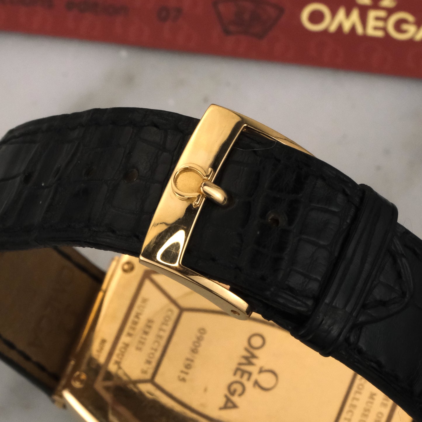 Omega Museum Petrograd 1915 | 5703.30.01 | Box & Pictogram Card