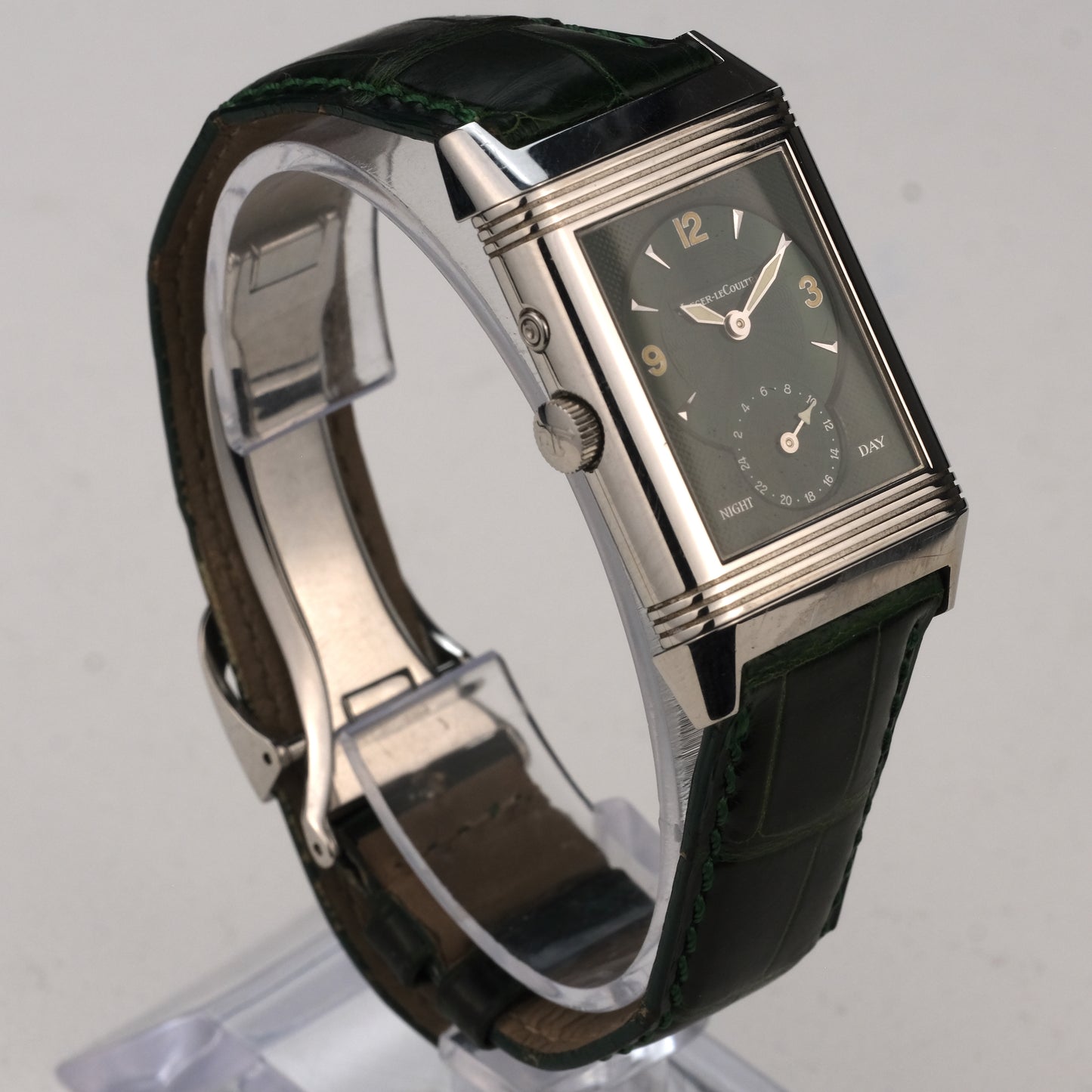 2002 Jaeger-LeCoultre Reverso Duo Serie Premier Ref. 270.8.54 Green Japan Edition