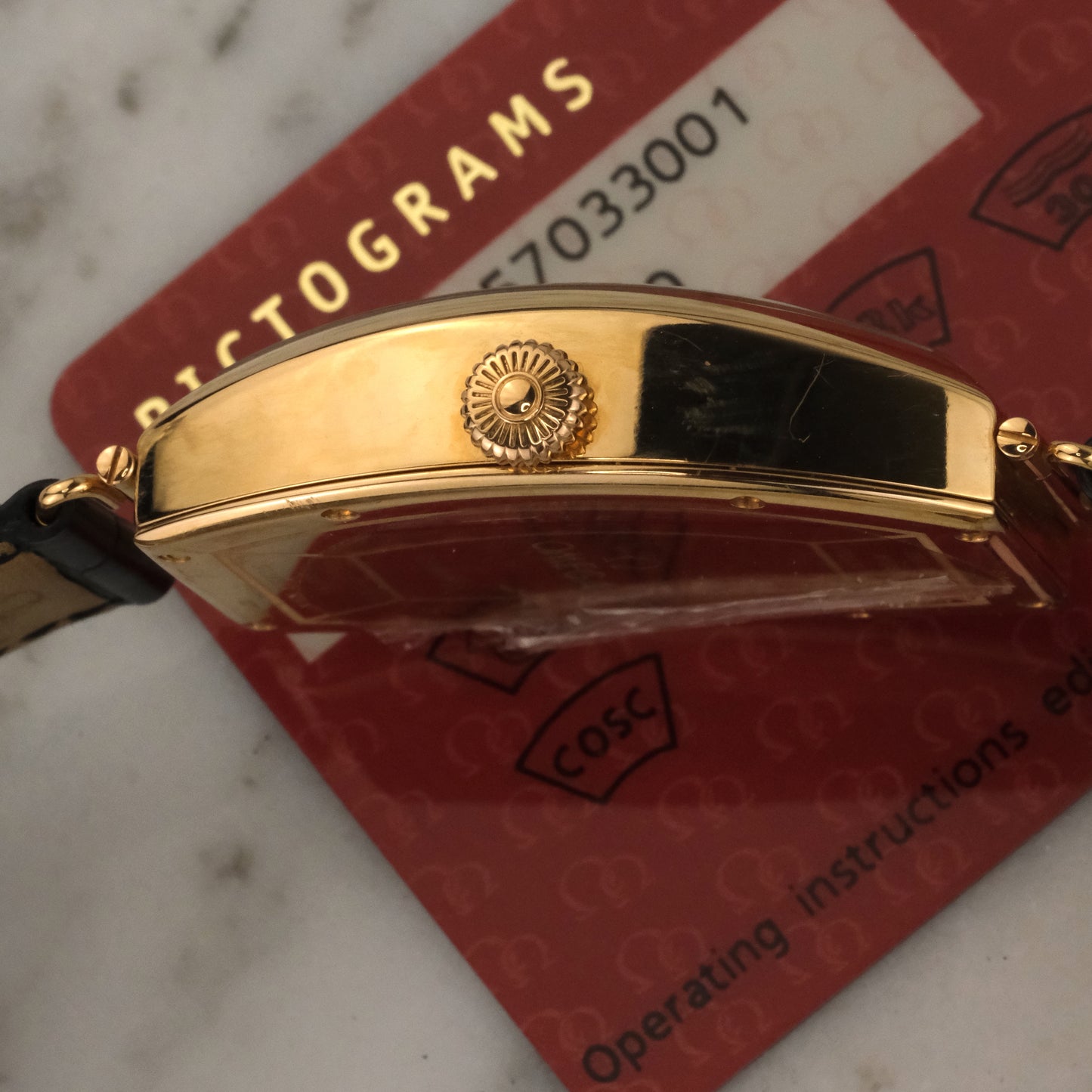 Omega Museum Petrograd 1915 | 5703.30.01 | Box & Pictogram Card