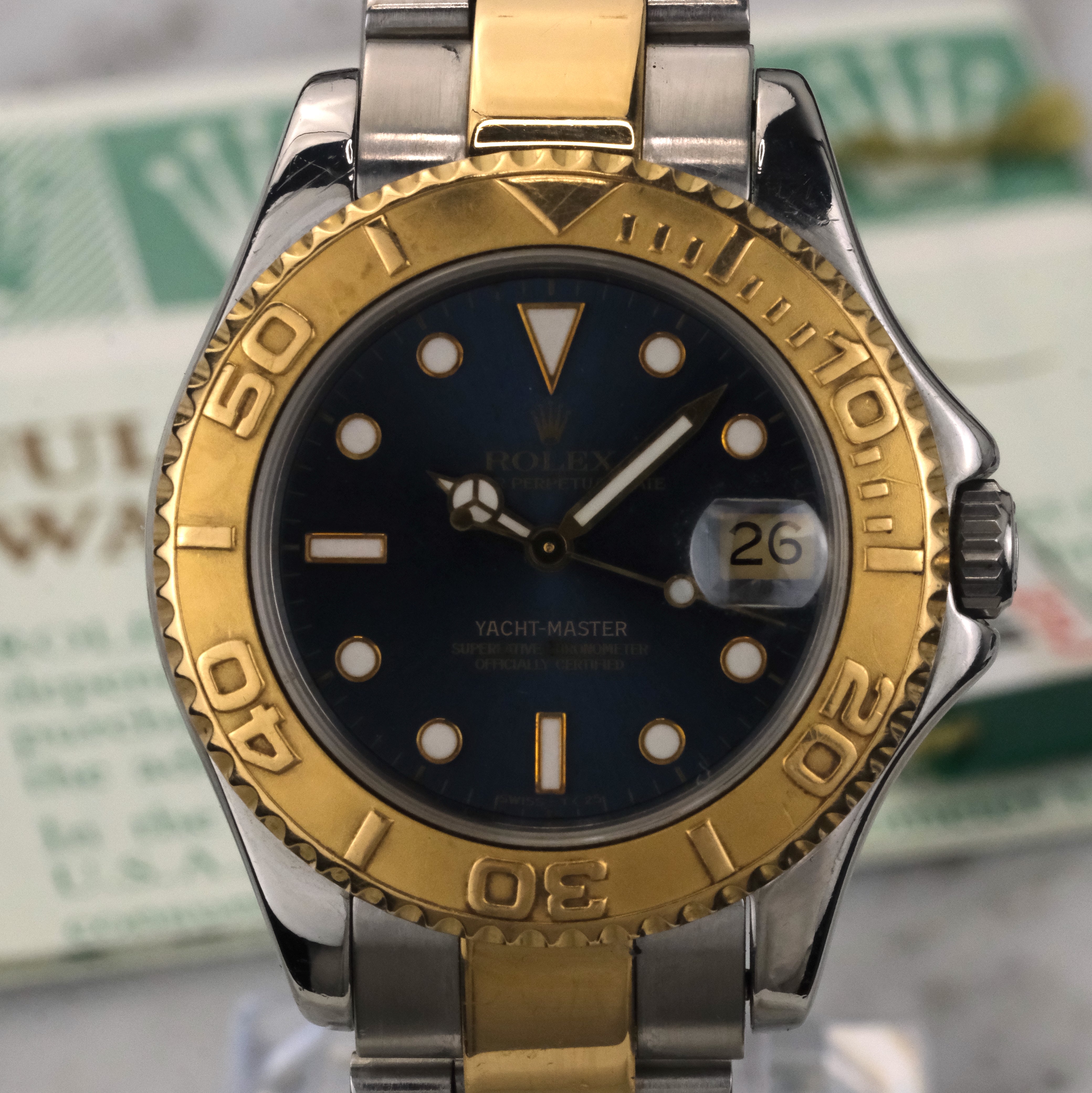 1999 Rolex Yacht-Master 35 | 68623 | With Papers – Bernstein Watch Co